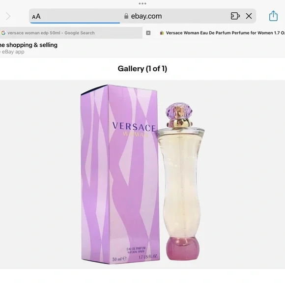 Versace Woman Eau de Parfum 50ml. New in seal box. - Picture 1 of 8